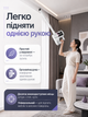 Вертикальный компактный аккумуляторный пылесос ручной без мешка для дома и авто с функцией влажной уборки - изображение 7