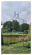 Садовая арка металлическая для вьющихся растений 240 см черная GardenLine LS-3089 - изображение 7