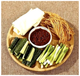 Вращающаяся менажница 5 секций для кухни и пикника бамбук Ruhhy LS-2933 - изображение 7