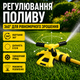 Система поливу для саду, газону та городу Універсальна насадка на шланг Зрошувач розпилювач на 360 градусів з міцного пластику Зрошувач обертовий для саду та газону трьохпроменевий розпилювач води Розумна система поливу - зображення 7