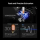 Принтер 3D ELEGOO Neptune 4 Max (FDM 1.75 mm 0.4 mm 420×420×480 mm WiFi WLAN USB сірий) (50.201.014300) - зображення 6