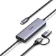 Устройство для видео захвата UGREEN CM725 USB-C 4K на USB-C/A 2K@30Hz (1080P 60FPS), быстрая сквозная зарядка PD 100W со сверхнизкой задержкой для игр Grey (65856) - изображение 15