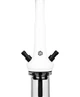 Кальян Amotion Doppler White белый 47.5см из нержавеющей стали с диффузором на уплотнителе - изображение 3