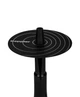 Кальян Amotion Doppler Black 47.5см из нержавеющей стали черный на уплотнителе - изображение 5