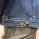 Куртка мужская Wrangler джинсовая классическая на пуговицах стрейч тинт L синяя - изображение 5