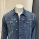 Куртка мужская Wrangler джинсовая классическая на пуговицах стрейч тинт L синяя - изображение 7