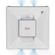 Робот для миття вікон iHunt Window 7 Supreme 4X Spray, 2500 Па, додаток, акумулятор 650 мАч, White - зображення 4