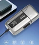 Сеточная бритва аккумуляторная с влагозащитой IPX7 LED дисплеем Kemei KM-T402 - изображение 3