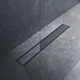 Трап для душа линейный AM.PM Primeflow Tile 600 мм, универсальный затвор, черный (W02SC-U11-060-04BM) - изображение 1