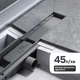 Трап для душу лінійний AM.PM Primeflow Cut Gradient 700 мм, універсальний затвор, хром (W02SC-P11-070-01SB) - зображення 6