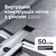 Трап для душу лінійний AM.PM Masterflow Cut Gradient 500 мм, універсальний затвор, хром (W01SC-P11-050-01SB) - зображення 6