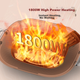 Электрический гриль Liven мощностью 1800 Вт, пятиуровневая регулировка температуры, низкодымный, с антипригарным покрытием, многофункциональный гриль для колбас и мяса, большая вместимость, модель KL-J3638. - изображение 6