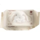 Салфетки Babycare Bunny детские из чистого хлопка сухие и влажные, 70 листов x 4 упаковки - изображение 2