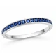 Кольцо серебряное дорожка с фианитами Silver Style 17.5 р. (10095.12 sku:2300103357055) - изображение 1