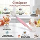 Детская ложка 2 в 1 для прикорма и приготовления пюре GlesSpoon, розовая - изображение 1