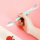 Детская ложка 2 в 1 для прикорма и приготовления пюре GlesSpoon, голубая - изображение 5