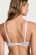 Бюстгальтер push-up Victoria's Secret 75B Белый в горох (150286) - изображение 3