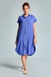 Платье-рубашка Iconique 50(2XL) Индиго (Indigo Blue) (117246) - изображение 1