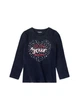 Піжама (лонгслів і штани) для дівчинки Lupilu LIDL 390192 122-128 см (6-8 years) темно-синій - зображення 2
