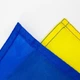 Державний національний український жовто-блакитний стяг синьо-жовтий прапор України 150*90 см банер з люверсами для флагштока - зображення 3