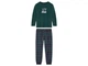 Пижама (лонгслив и штаны) для мальчика Lupilu Ecoprint 457115-1 122-128 см (6-8 years) Комбинированный - изображение 1