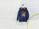 Худі двунитка для хлопчика Lupilu LYCRA® 386731 086-92 см (12-24 months) темно-синій - зображення 2