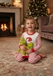 Піжама (лонгслів і штани) для дівчинки Disney Grinch 458455 110-116 см (4-6 years) Різнобарвний - зображення 2