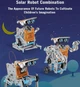 Конструктор робот на солнечной батарее 29 в 1 Solar Robot Kit Научный обучающий STEM набор 2115A-29 - изображение 8