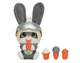 Кролик-повторюшка Space Rabbit Говорящий музыкальный заяц играет в прядки и машет ушками под музыку SF82208A - изображение 5