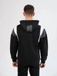 Спортивна кофта чоловіча Joma Confort Iii 102733.102 L Чорна (8445456407539) - зображення 2