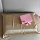 Шелковая наволочка Cat in Bed Vegan (вискоза) 50х70, нюдовый - изображение 4