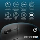 Миша бездротова OfficePro Black (M307B) - зображення 8