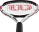 Теннисная ракетка Wilson Fusion XL WR199110 4 1/4 Silver/Red (1113-R16900-3124-17) - изображение 5