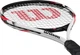 Теннисная ракетка Wilson Fusion XL WR199110 4 1/4 Silver/Red (1113-R16900-3124-17) - изображение 6