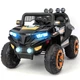Детский полноприводный электромобиль Monster SP 4X4 120W черный - изображение 1