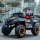 Детский полноприводный электромобиль Monster SP 4X4 120W черный - изображение 2