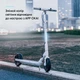 Електросамокат OKAI ES10-NEON Lite White 9", 300(600)W, 7.8Ah, 30km, 25km\h, 20%, NFC, App, 15kg (KOS_ES10-W) - изображение 16