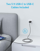 Зарядное устройство Anker 20W USB-C с кабелем 150 см Black - изображение 3