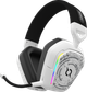 Zestaw słuchawkowy gamingowy AQIRYS ALNAIR Wireless ANC RGB White - obraz 1