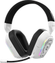 Zestaw słuchawkowy gamingowy AQIRYS ALNAIR Wireless ANC RGB White - obraz 8