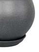 Керамический горшок для цветов Bowl Maxi крошка 4,1 л черный (Г02021) - изображение 3