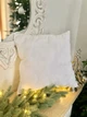 Подушка-наповнювач 00145 квадратна 40х40 см 100% бавовна синтепон двостороння біла - зображення 1