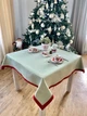Скатерть гобеленовая двусторонняя Limaso EDEN671P 134х240 см Красная 75% полиэстер, 22% хлопок, 3% акрил - изображение 16