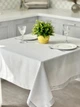 Скатерть водоотталкивающая ZAIRA GRIS 150x300 см 70% полиэстер 30% хлопок серый - изображение 2