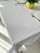 Скатерть водоотталкивающая ZAIRA GRIS 150x300 см 70% полиэстер 30% хлопок серый - изображение 3