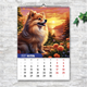 Календарь A4 перекидной настенный Шпиц 13 листов ENTERSTORE (art. 250123а4) - изображение 6