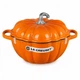 Каструля гарбуз Le Creuset чавунна Pumpkin Cocotte помаранчева - изображение 1