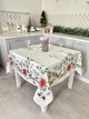 Скатерть квадратная водоотталкивающая NAVIDAD107 150x150 см 100% полиэстер ассорти - изображение 3