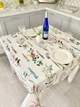 Скатерть водоотталкивающая MANTEL470 134x180 см 75% хлопок, 25% полиэстер Цветочный - изображение 3