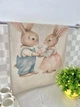 Набір кухонних рушників Bunny Love 45x65 см 100% бавовна Великодній принт 2 шт. - зображення 6